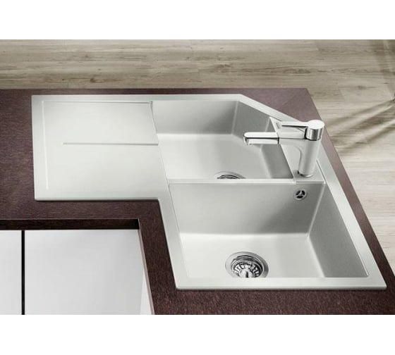 Мойка Blanco METRA 9 E Silgranit антрацит, без клапана автомата 515576