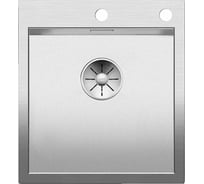 Мойка Blanco ZEROX 400 IF A нержавеющая сталь, Durinox, с отводной арматурой InFino 523100