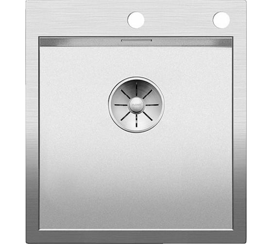 Мойка Blanco ZEROX 400 IF A нержавеющая сталь, Durinox, с отводной арматурой InFino 523100