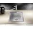 Мойка Blanco ZEROX 400 IF A нержавеющая сталь, Durinox, с отводной арматурой InFino 523100 2