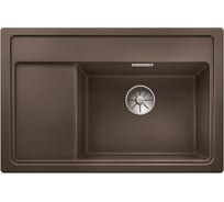 Мойка Blanco ZENAR XL 6S Compact кофе, чаша справа, доска стекло, c клапаном-автоматом InFino 523763