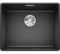 Мойка Blanco SUBLINE 500 F антрацит, с отводной арматурой InFino 523532