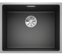 Мойка Blanco SUBLINE 500 IF антрацит, с отводной арматурой InFino 524107
