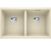 Мойка Blanco SUBLINE 350 350 U Silgranit жасмин, с отводной арматурой InFino 523579