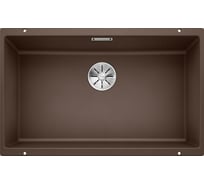 Мойка Blanco SUBLINE 700 U Silgranit кофе, с отводной арматурой InFino 523451