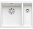 Мойка Blanco SUBLINE 350 150 U керамика PuraPlus, глянцевый, белый, с отводной арматурой InFino 523741 1