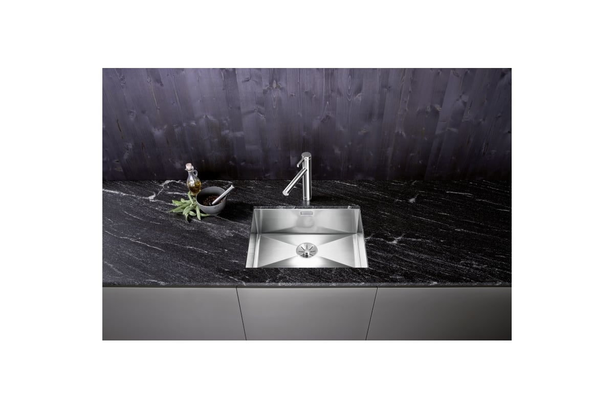 Мойка Blanco ZEROX 550 U нержавеющая сталь, зеркальная полировка 521591 ...