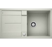 Мойка Blanco METRA 5 S Silgranit жемчужный, с клапаном автоматом 520571