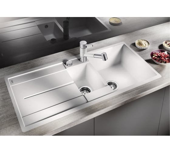 Мойка Blanco METRA 6S F Silgranit антрацит 519113