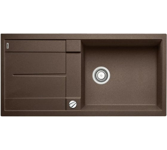 Мойка Blanco METRA XL 6S Silgranit кофе, с клапаном автоматом 515287 1