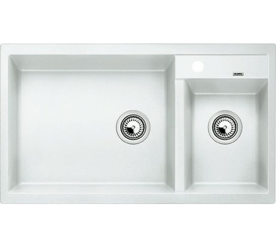 Мойка Blanco METRA 9 Silgranit белый, без клапана автомата 513269