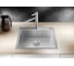 Мойка Blanco ZEROX 500 IF A нержавеющая сталь, Durinox, с отводной арматурой InFino 523101 2