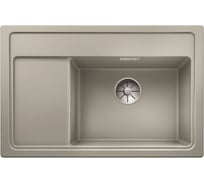 Мойка Blanco ZENAR XL 6S Compact жемчужный, чаша справа, доска стекло, c клапаном-автоматом InFino 523757