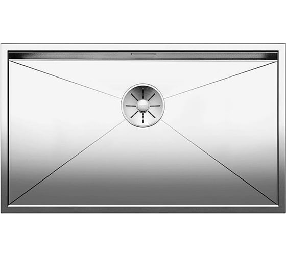 Мойка Blanco ZEROX 700 U нержавеющая сталь, зеркальная полировка 521593