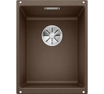 Мойка Blanco SUBLINE 320 U Silgranit кофе, с отводной арматурой InFino 523415