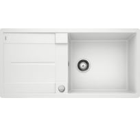 Мойка Blanco METRA XL 6 S F Silgranit белый, с клапаном автоматом 516522