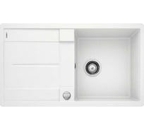 Мойка Blanco METRA 5 S F Silgranit белый, с клапаном автоматом 519099