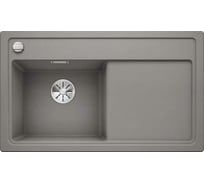 Мойка Blanco ZENAR 45S (чаша слева) алюметаллик, с клапаном автоматом InFino 523808