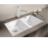 Мойка Blanco SUBLINE 350 350 U Silgranit белый, с отводной арматурой InFino 523578 3