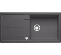 Мойка Blanco METRA XL 6S Silgranit тёмная скала, с клапаном автоматом 518881