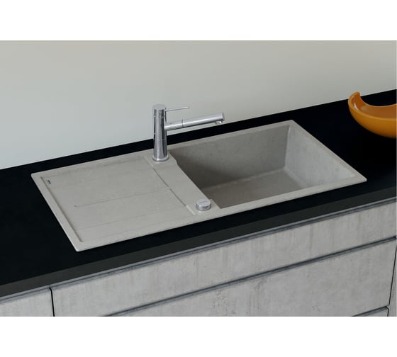 Мойка Blanco METRA XL 6S Silgranit тёмная скала, с клапаном автоматом 518881
