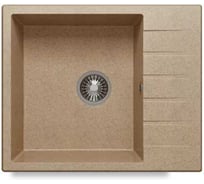 Кухонная мойка Polygran DEKA-600 №302 Песочный 72730302