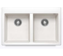 Кухонная мойка Polygran BRIG-790 (№36 Белый Хлопок) 72524036