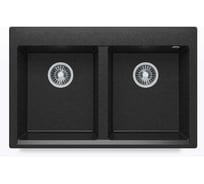 Кухонная мойка Polygran BRIG-790 (№16 Черный) 72524016