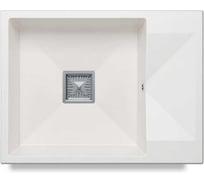 Кухонная мойка Polygran BLADE-660 (№36 Белый Хлопок) 72686036