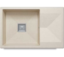 Кухонная мойка Polygran BLADE-760 (№327 Кремовый) 72697327