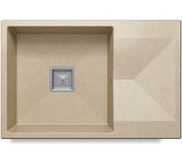 Кухонная мойка Polygran BLADE-760 (№328 Опал) 72697328