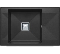 Кухонная мойка Polygran BLADE-780 №16 Черный 72660016