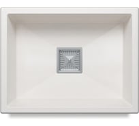 Кухонная мойка Polygran BLADE-550 (№36 Белый Хлопок) 72685036