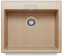 Кухонная мойка Polygran TOLERO-580 №302 Песочный 72631302