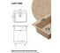Кухонная мойка Polygran TOLERO-580 №302 Песочный 72631302 6