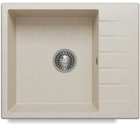 Кухонная мойка Polygran DEKA-600 №327 Кремовый 72730327
