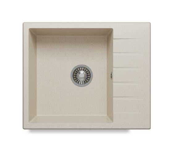 Кухонная мойка Polygran DEKA-600 №327 Кремовый 72730327