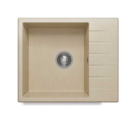 Кухонная мойка Polygran DEKA-600 №328 Опал 72730328