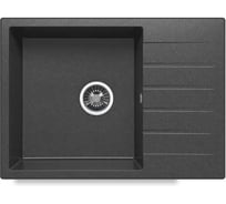 Кухонная мойка Polygran DEKA-700 №16 Черный 72731016