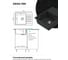 Кухонная мойка Polygran DEKA-700 №316 Космос 72731316 5