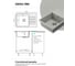 Кухонная мойка Polygran DEKA-780 №14 Серый 72732014 6