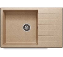 Кухонная мойка Polygran DEKA-780 №302 Песочный 72732302