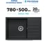 Кухонная мойка Polygran DEKA-780 №316 Космос 72732316 2