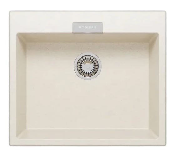 Кухонная мойка Polygran TOLERO-580 №327 Кремовый 72631327 1
