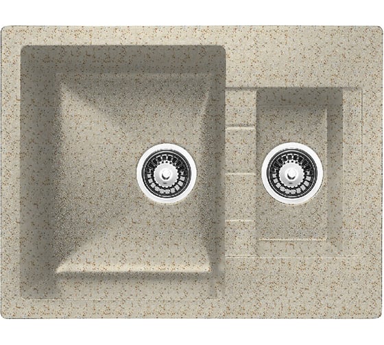 Мойка Alcora Практик G-017 сахара, 640х492 мм, с сифоном 0000000154 1