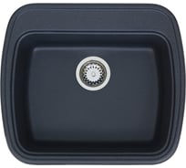 Мойка Alcora Офелия G-003 грей(565490) с сифоном 0000000025