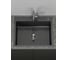 Мойка кухонная из нержавеющей стали Bauedge BAU SOUL NANO BLACK, сифон EASY CLEAN в комплекте KT6050B 8