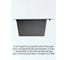 Мойка кухонная из нержавеющей стали Bauedge BAU SOUL NANO BLACK, сифон EASY CLEAN в комплекте KT6050B 3