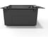 Мойка кухонная из нержавеющей стали Bauedge BAU SOUL NANO BLACK, сифон EASY CLEAN в комплекте KT6050B 7
