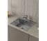Мойка кухонная из нержавеющей стали Bauedge BAU SOUL SATIN, сифон EASY CLEAN в комплекте KT6050S 2